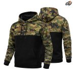 Kevlar Reinforced Motorcycle Hoodie CE Level 2 Armored Riding Hoodie Carnac Bikers Camo Pullover - Image 2