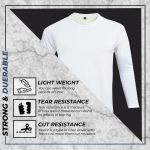 Motorcycle T Shirt Aramid Lined Abrasion Resistant Biker Riding Tee - Image 2