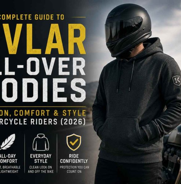 The Complete Guide to Kevlar Pull-Over Hoodies Protection, Comfort & Style for Motorcycle Riders (2026)