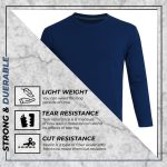 Aramid Lined Armored Motorbike Shirt in Blue with CE Elbow Armor