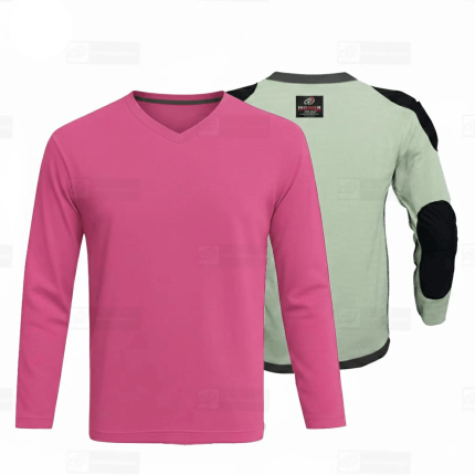 Full Sleeves Kevlar Lined Motorbike T-Shirt with CE Level 1 Armour