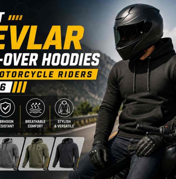 Best Kevlar Pull-Over Hoodies for Motorcycle Riders in 2026